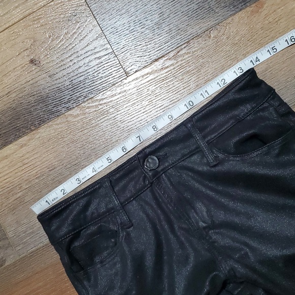 Black orchid Julien Jarmoune Black shimmer after dart skinny stretch pants - Picture 8 of 11